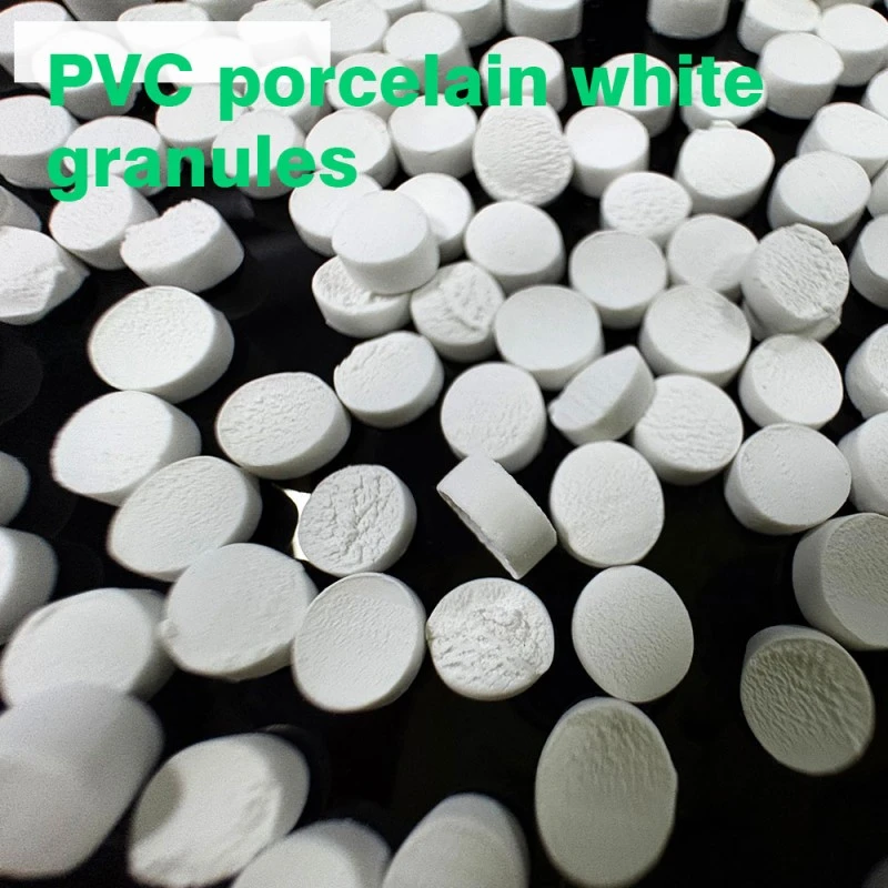 Bahan PVC Porcelain Putih
